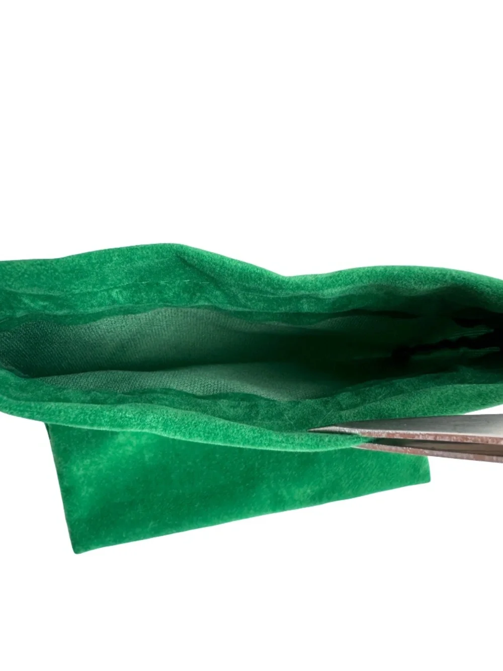 Authentic La Mer Green Drawstring Dust Bag Pouch Small Cosmetic Storage 5.5